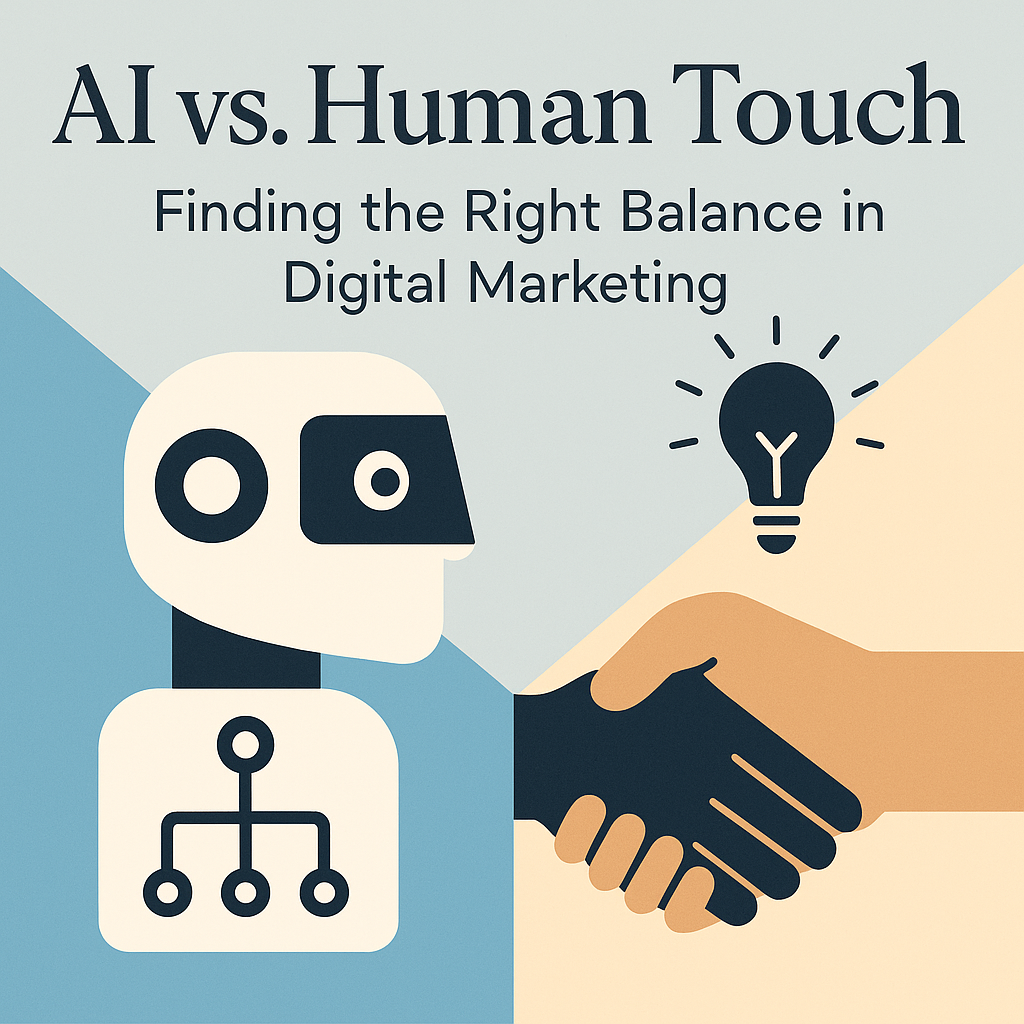 AI vs Human Touch: Finding the Right Balance in Digital Marketing